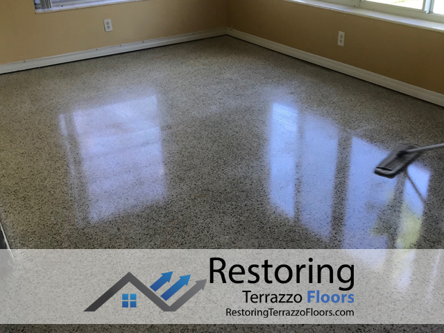 Clean Polishing Terrazzo Floors Miami