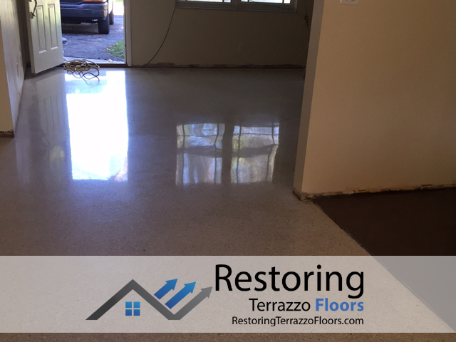 Terrazzo Floor Clean and Polishers Miami