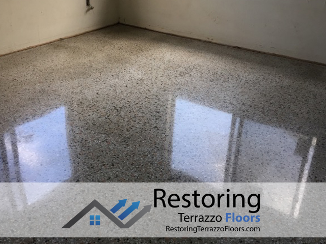 Terrazzo Floor Cleaning Process Miami