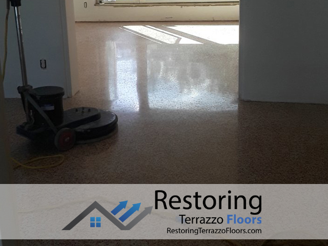 Terrazzo Floor Cleaning Process Miami