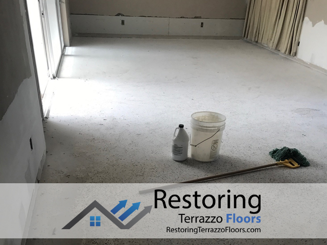 Terrazzo Floor Restoration Process Miami