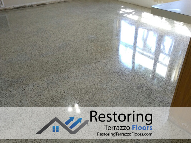 Terrazzo Floor Restoration Process Miami