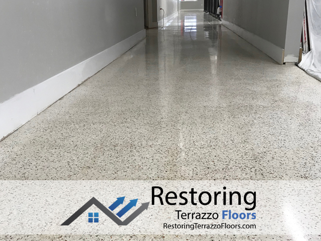 Terrazzo Floor Sealing Process Miami