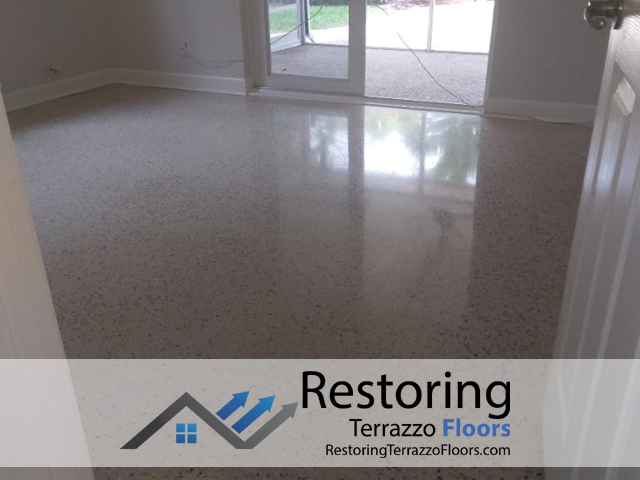 Terrazzo Flooring Restoration Miami