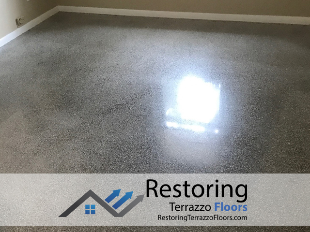 Terrazzo Floors Clean Process Miami