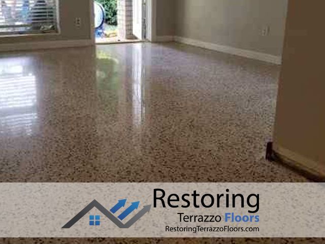 Terrazzo Polishing Process Miami