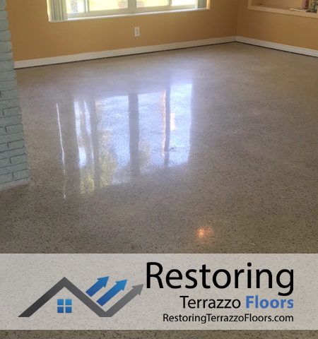 Terrazzo Polishing Restoration Miami