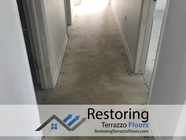 Terrazzo Restoring Process Miami