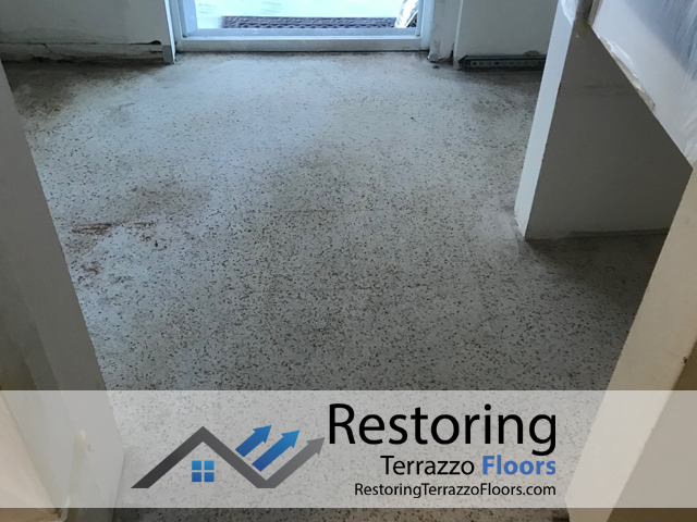 Terrazzo Tile Restoration Miami